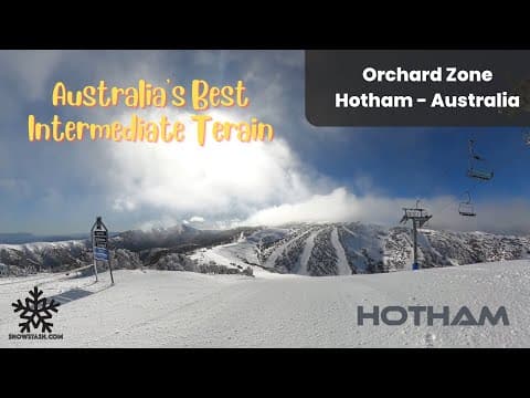 Best Intermediate Trails In Australia | Orchard Zone | Hotham | Australia