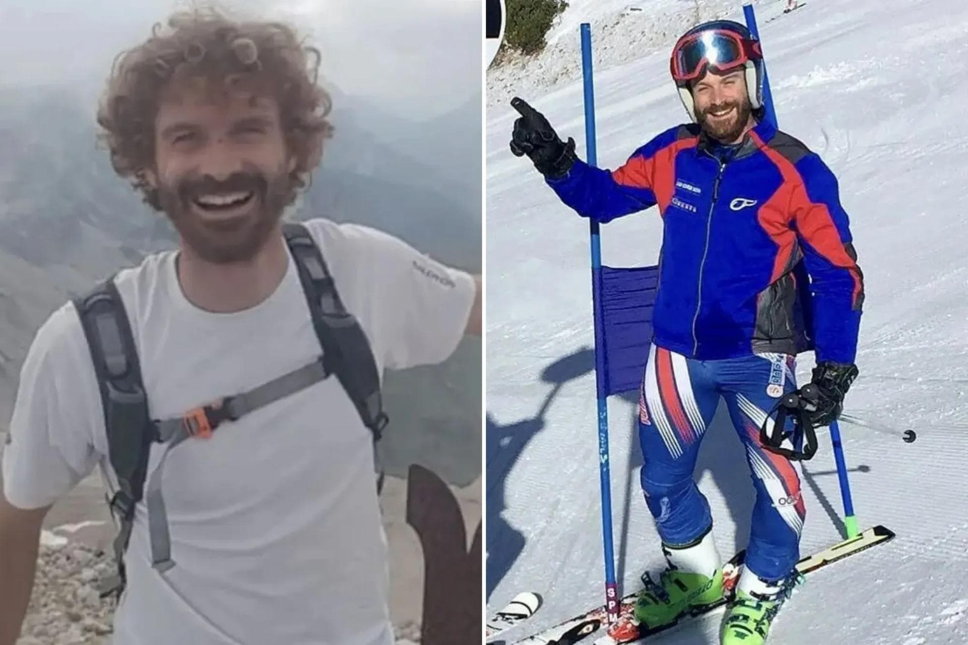Federico Giubilato, 41, was skiing off piste with a friend when tragedy struck.