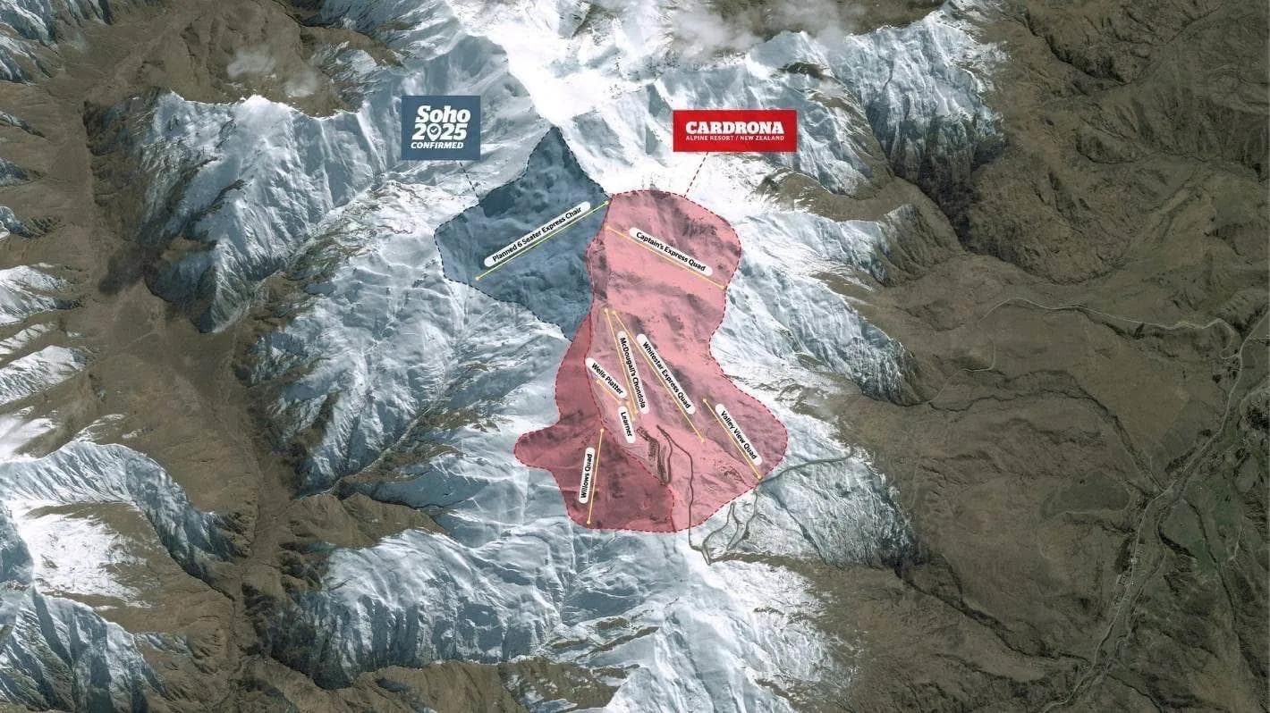 Cardona Expanding To Become Largest Ski Resort In New Zealand