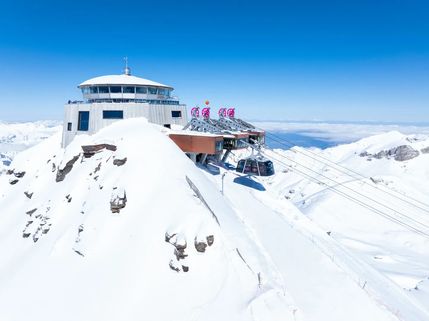 The new peak experience at Schilthorn in Mürren, Switzerland.