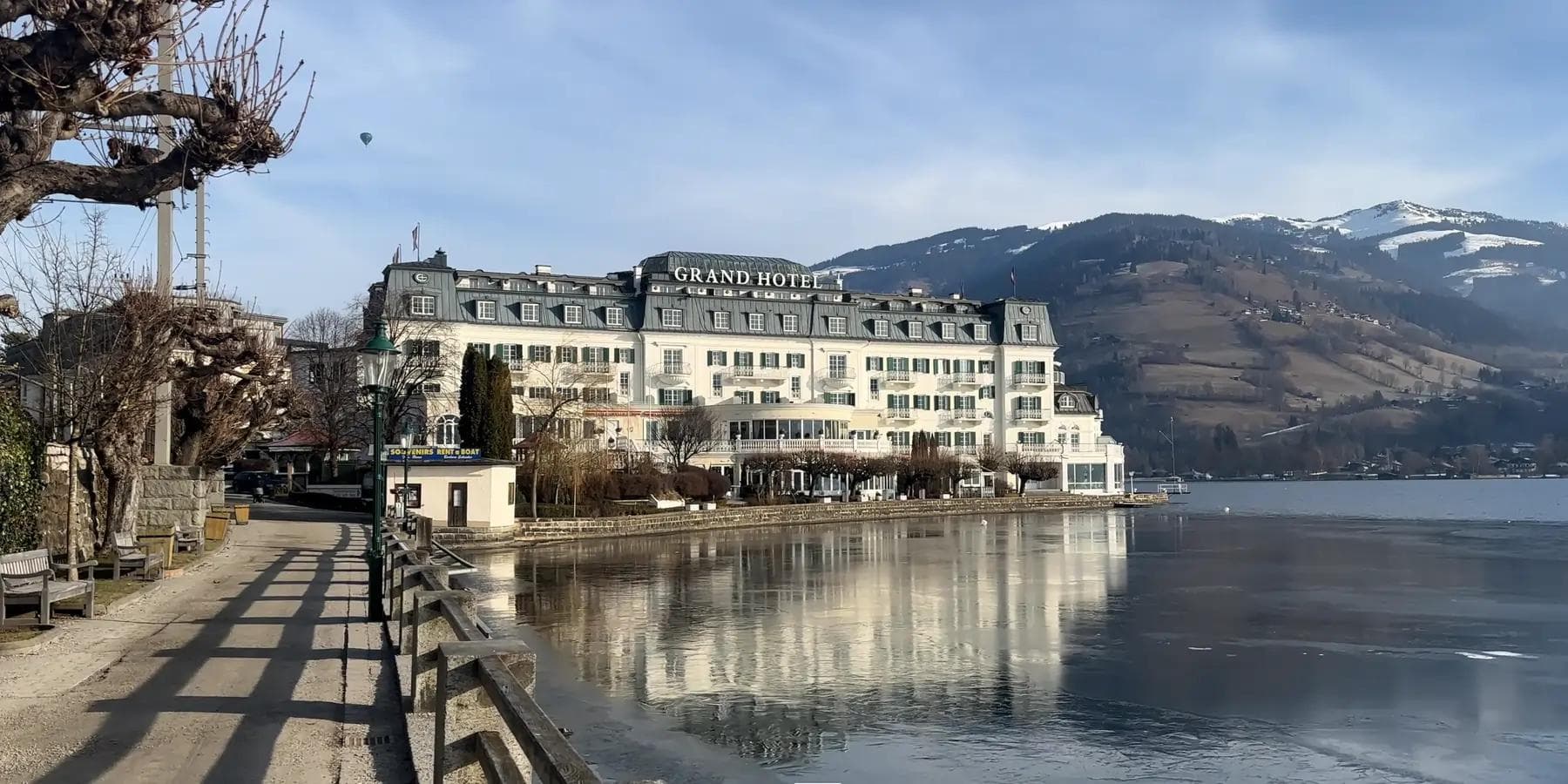 The Grand Hotel and Casino in Zell am See