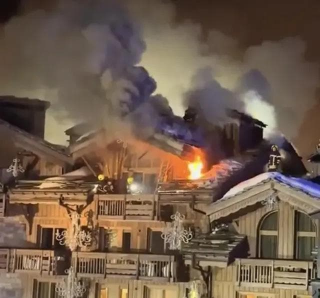 Hotel Fire at Courchevel, France, Forces Evacuation of 250 Guests