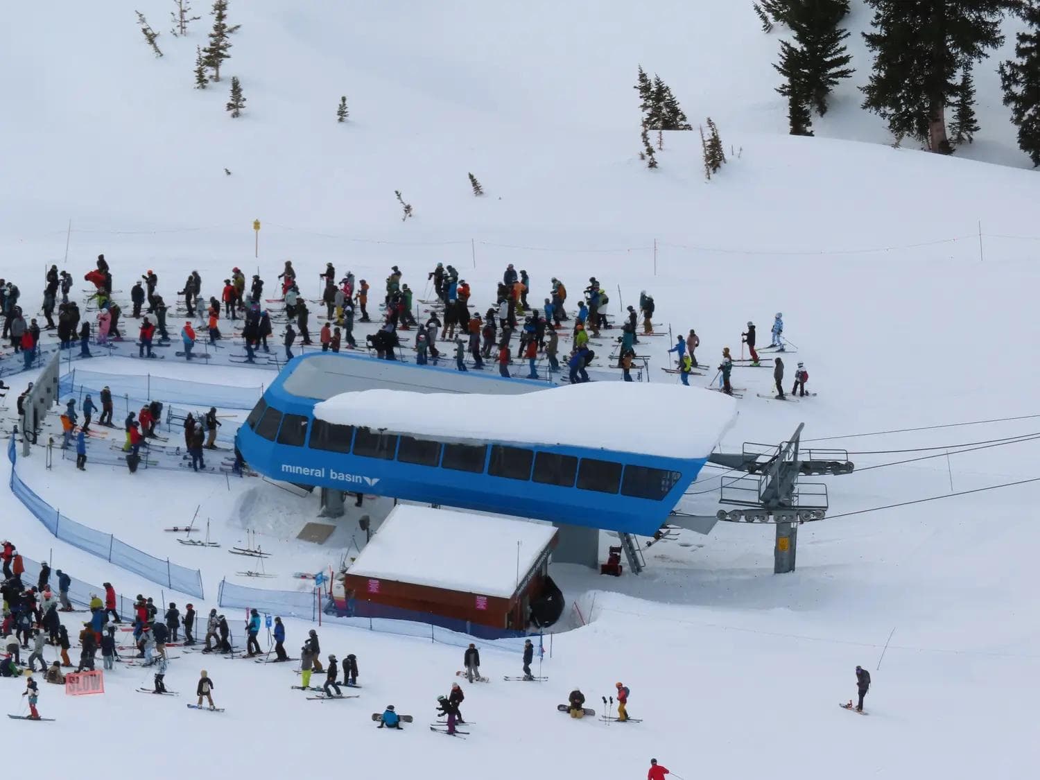 The base station of the Mineral Basin Lift. Credit: Lift Blog