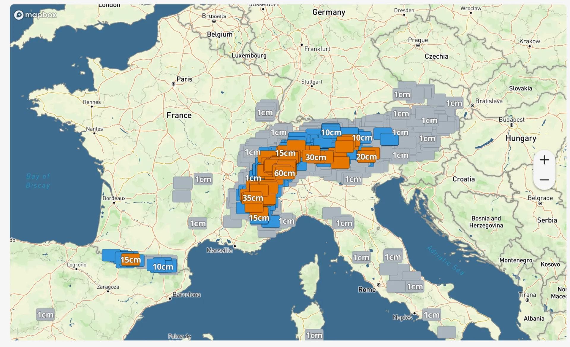 The map on OpenSnow shows massive totals inbound.