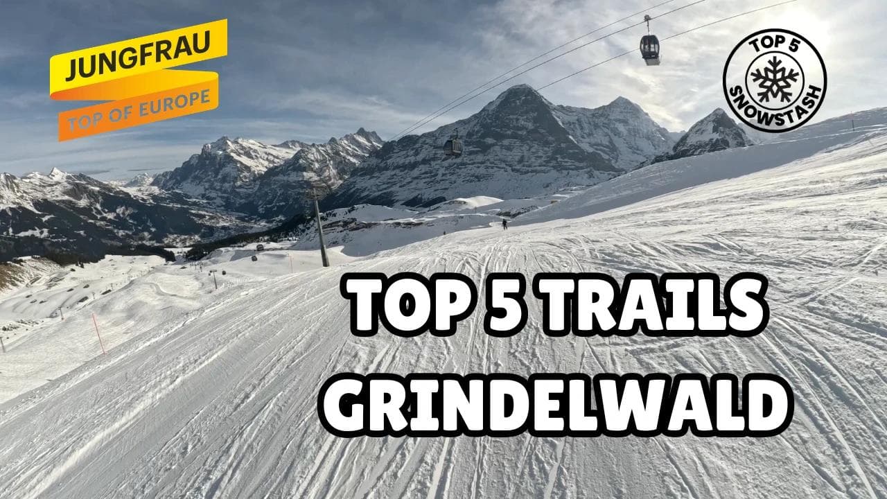 Top 5 Ski Runs in Grindelwald: A Guide to the Best Pistes in the Jungfrau Ski Region