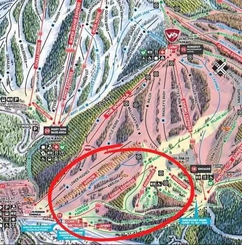 Winter Park Opening Terrain