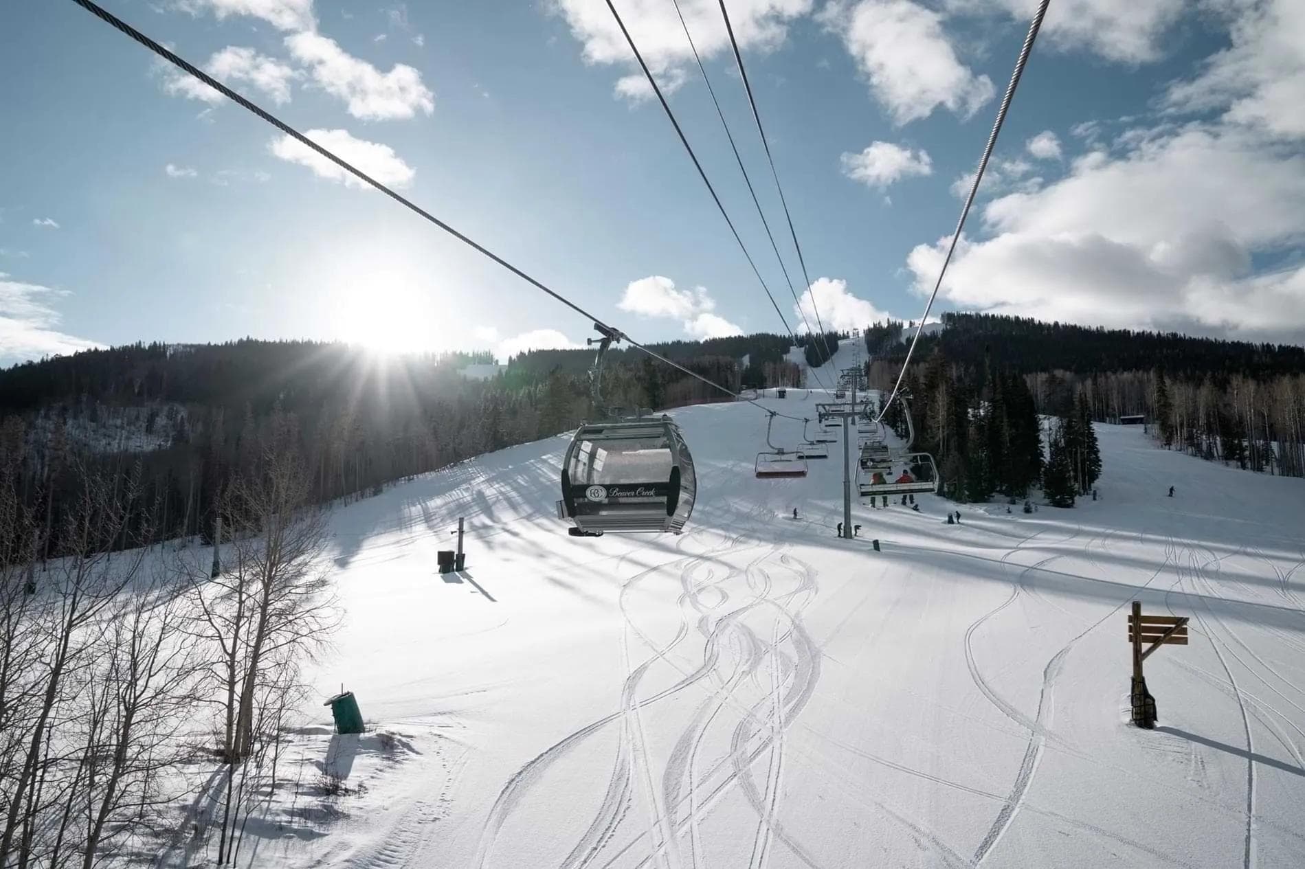Early morning at Beaver Creek Resort.