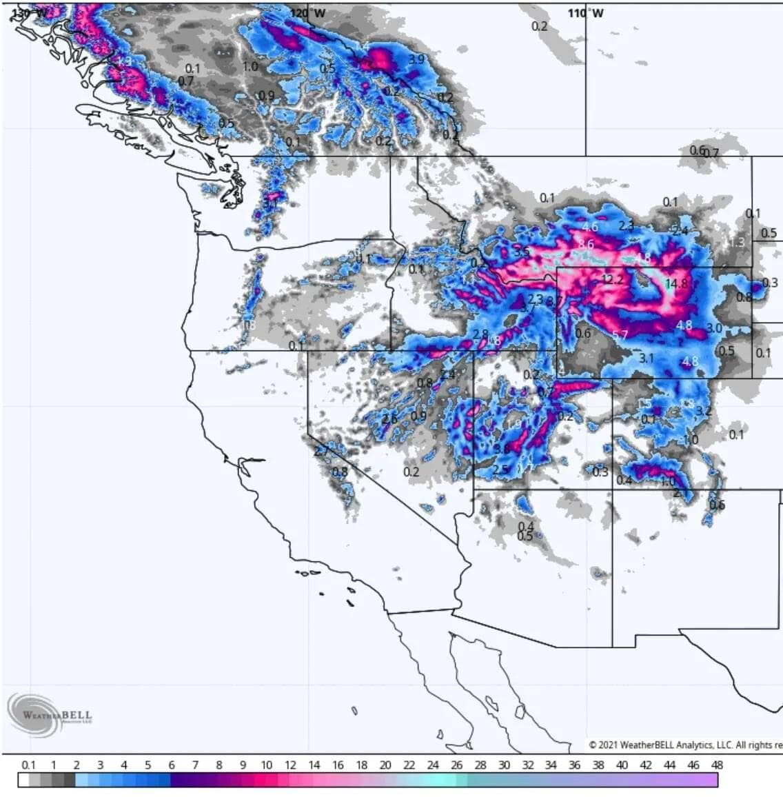 Image courtesy of Weatherbell