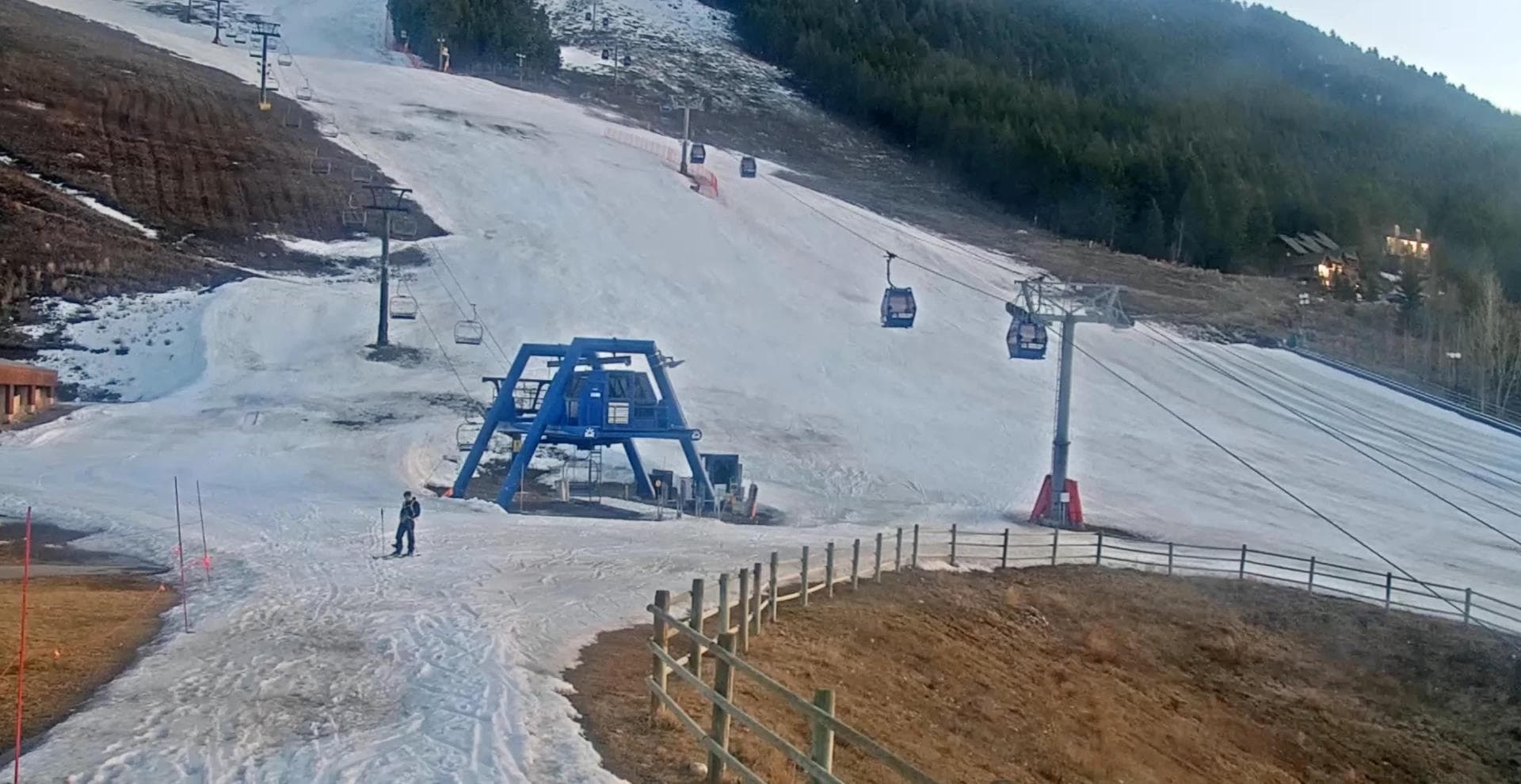 Snow King Mountain Resort is running on extremely thin cover.