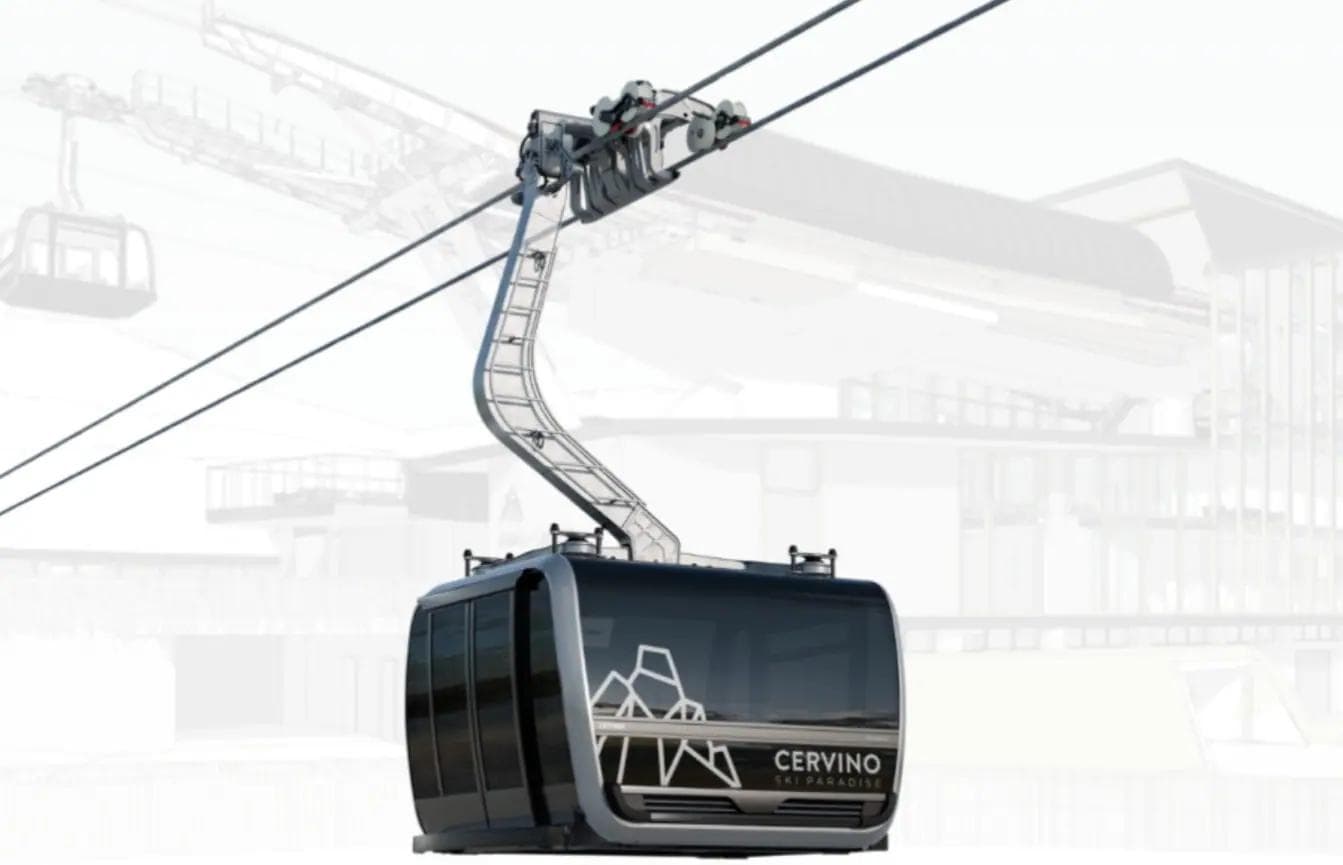 The project will feature the Leitner 3S Symphony cabins.