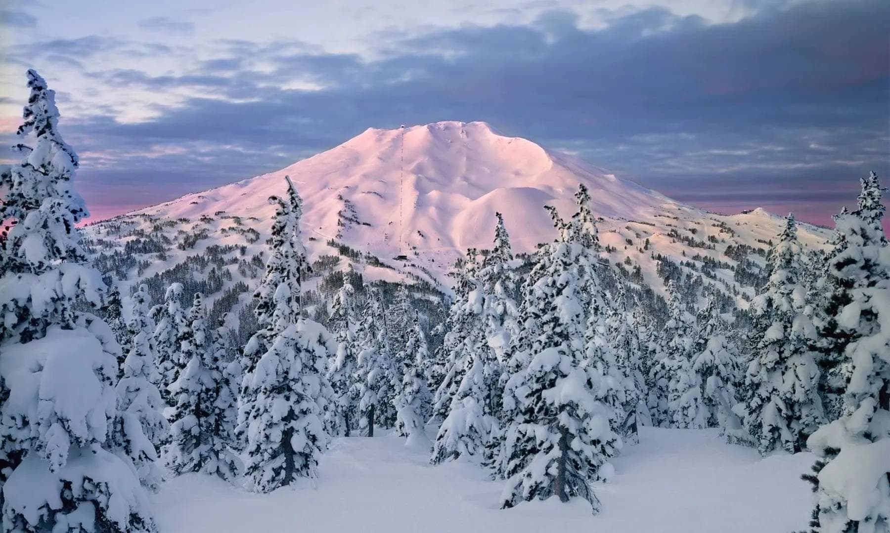 Mt Bachelor Morning Glow