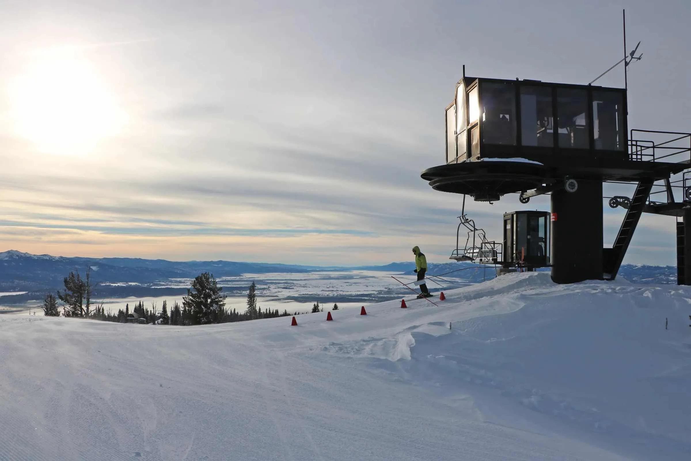Centennial Triple At Brundage Mountain Takes Last Turns