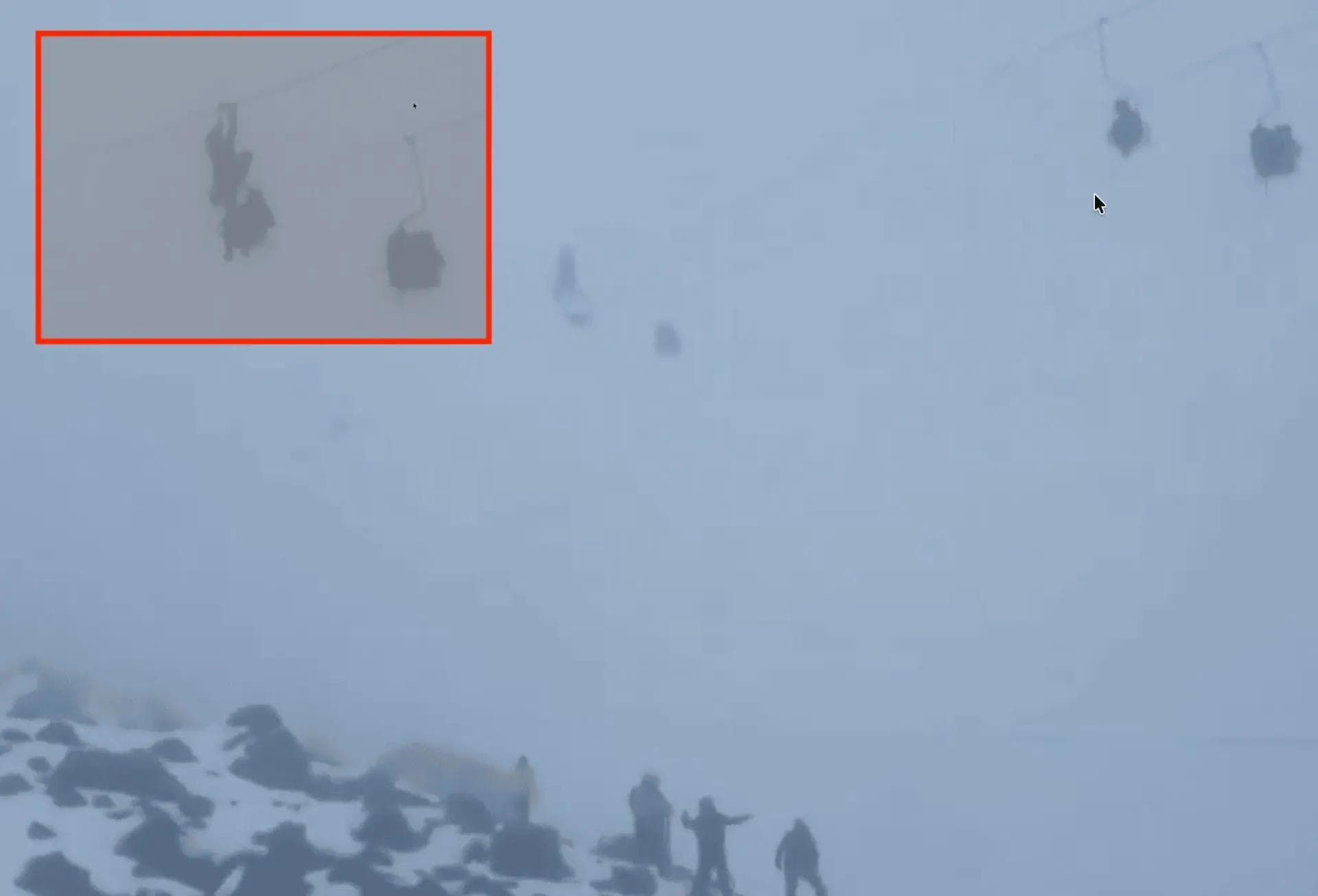 Mt. Elbrus in Russia where the incident took place.