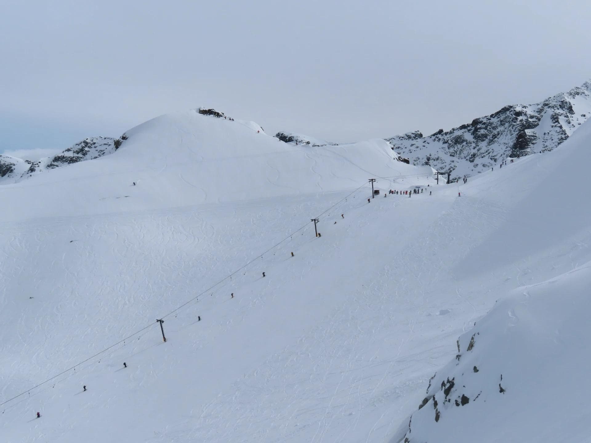 The high alpine Showcase T-Bar at Whistler Blackcomb.