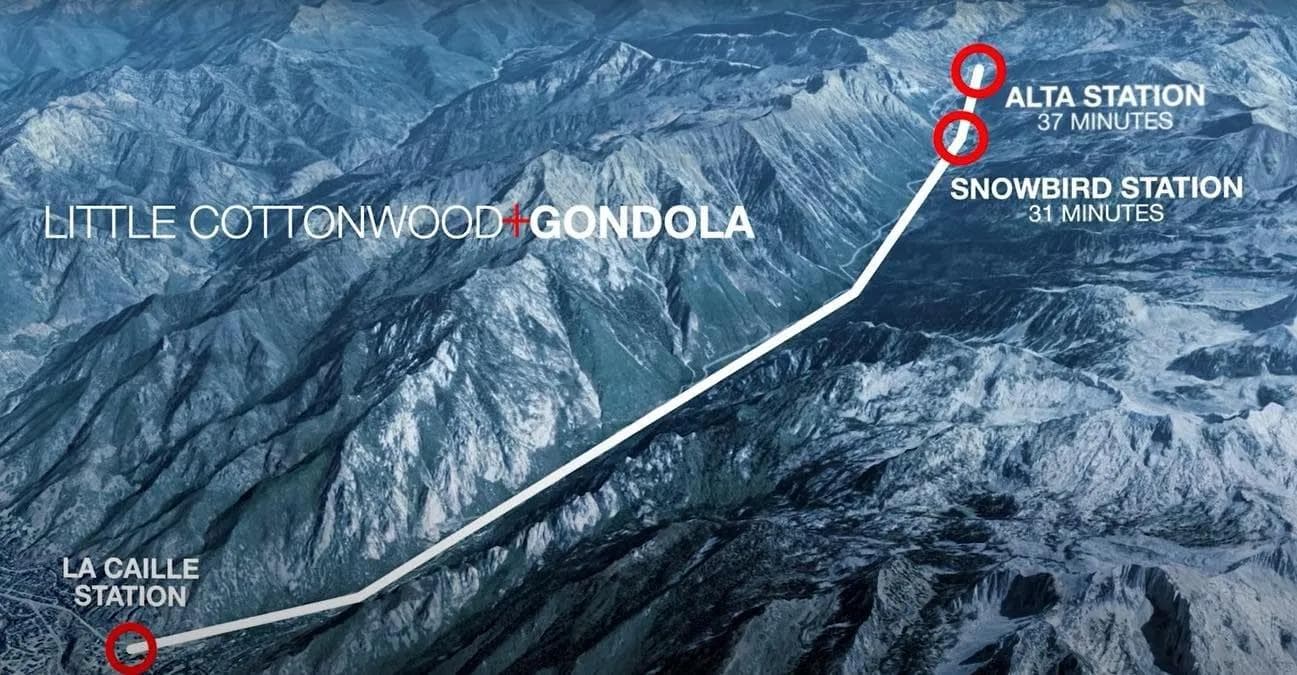 UDOT Confirms Gondola For Little Cottonwood Canyon