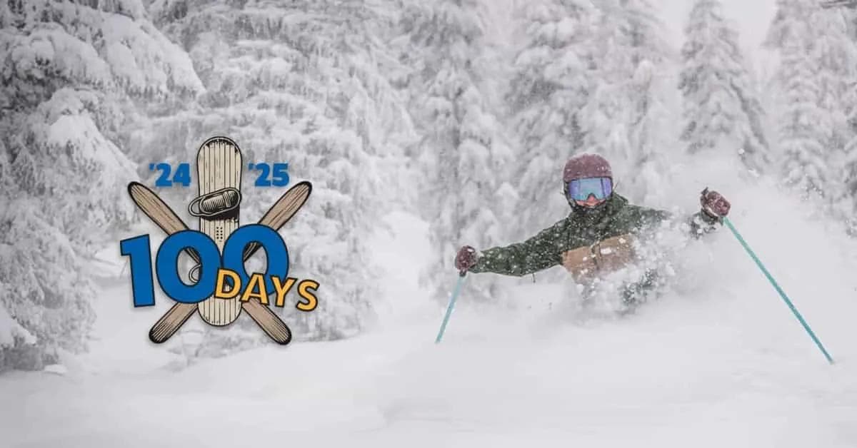 Big White Ski Resort Celebrates 100-Day Skiers with Special Pins