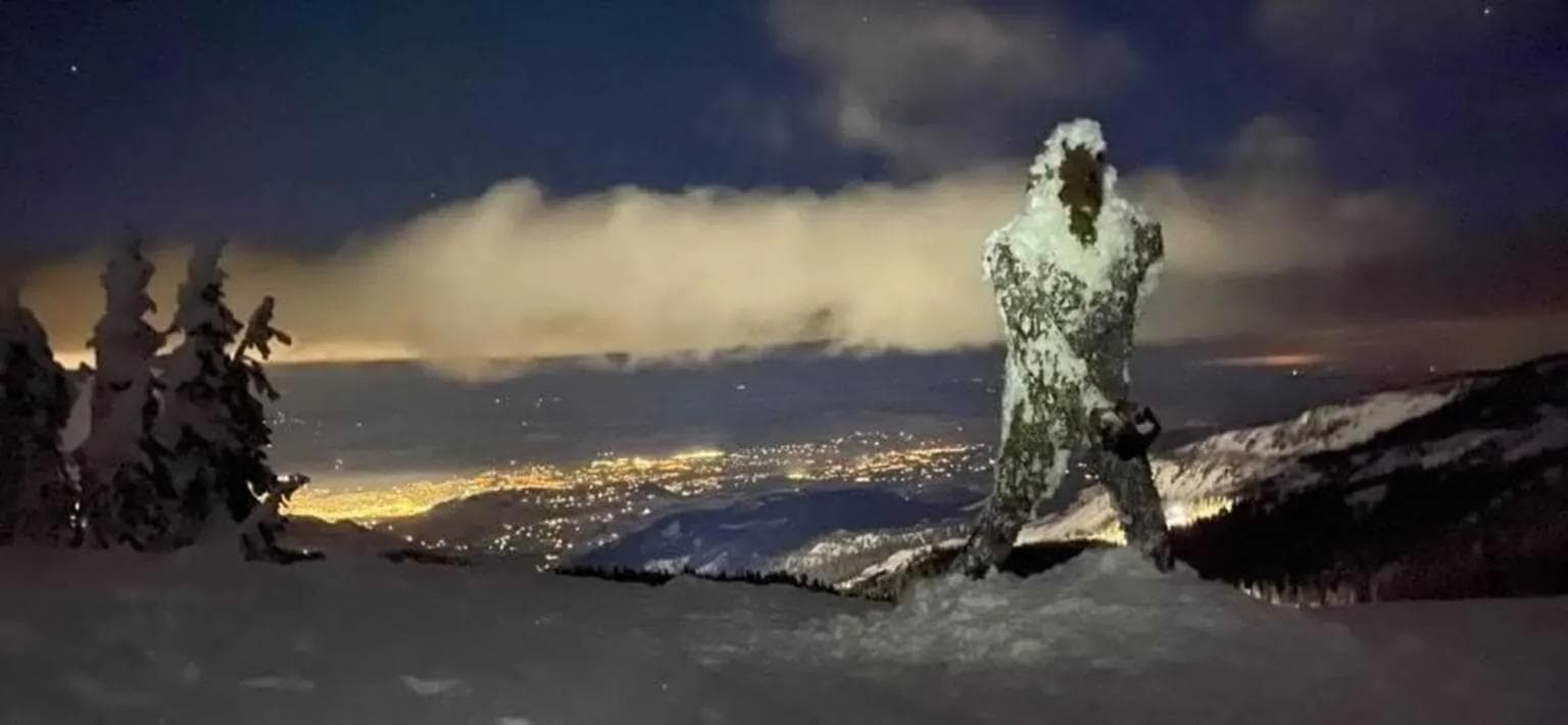 Mission Ridge, WA and Their 11ft Yeti Sculpture