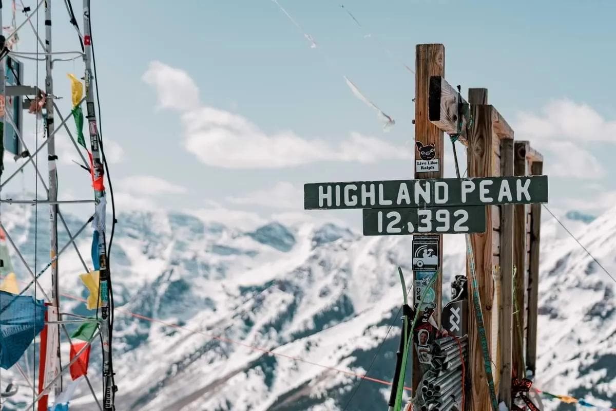 The legendary peak of Aspen Highlands