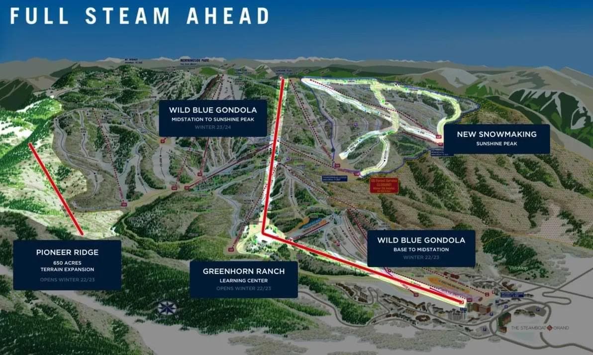 Wild Blue: Steamboat’s Second Out-of-Base Gondola