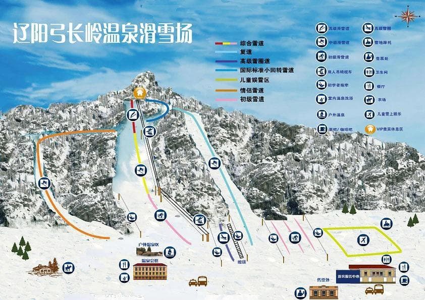 Gongchangling Hot Spring and Ski Resort