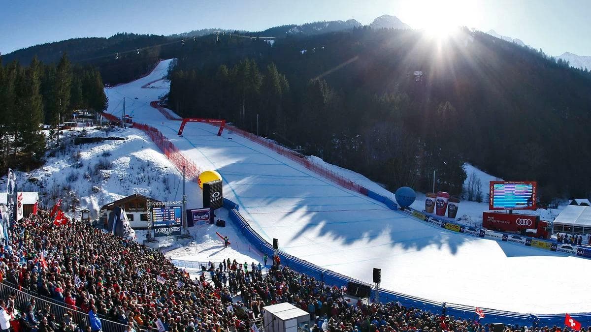 Swiss Men Lock Out Garmisch-Partenkirchen Downhill Podium as Odermatt Extends Dominant Season