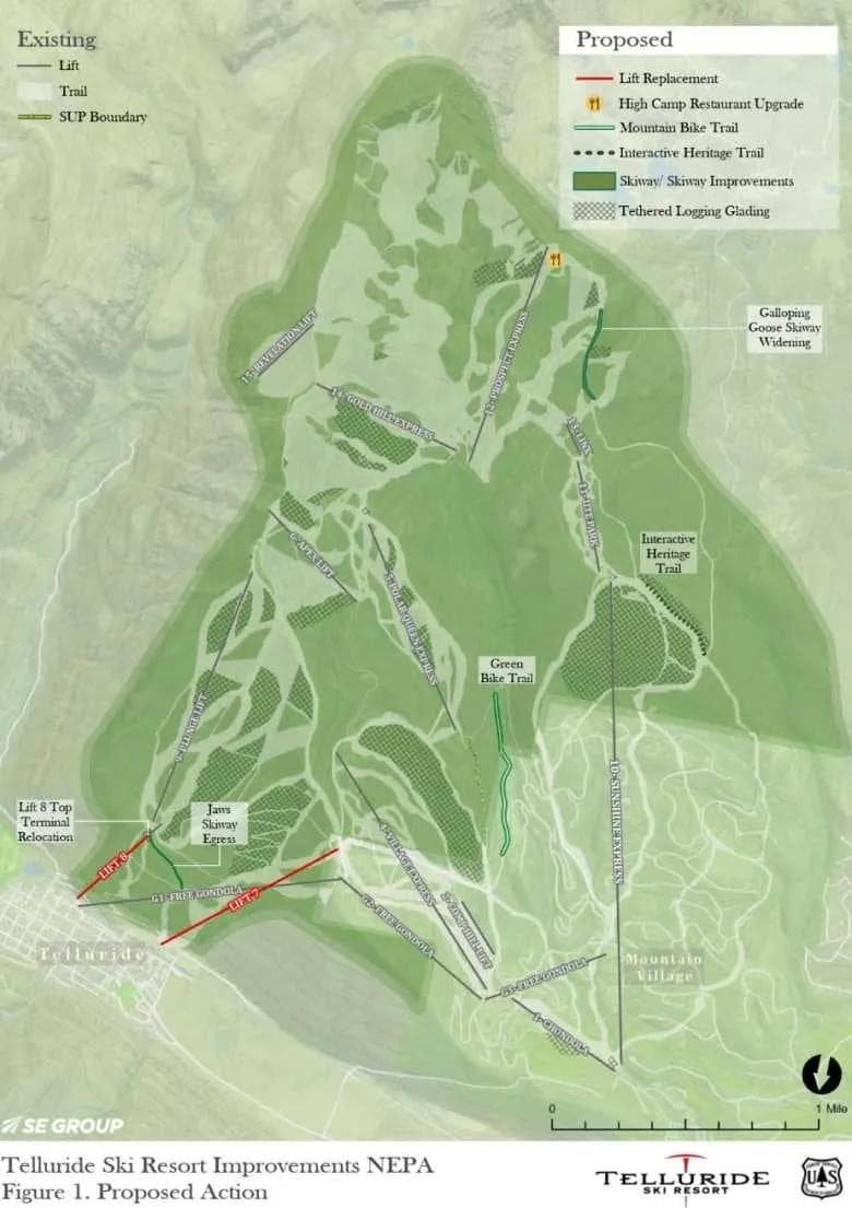 Telluride Proposes Replacement Of Two Chairlifts - body image 1