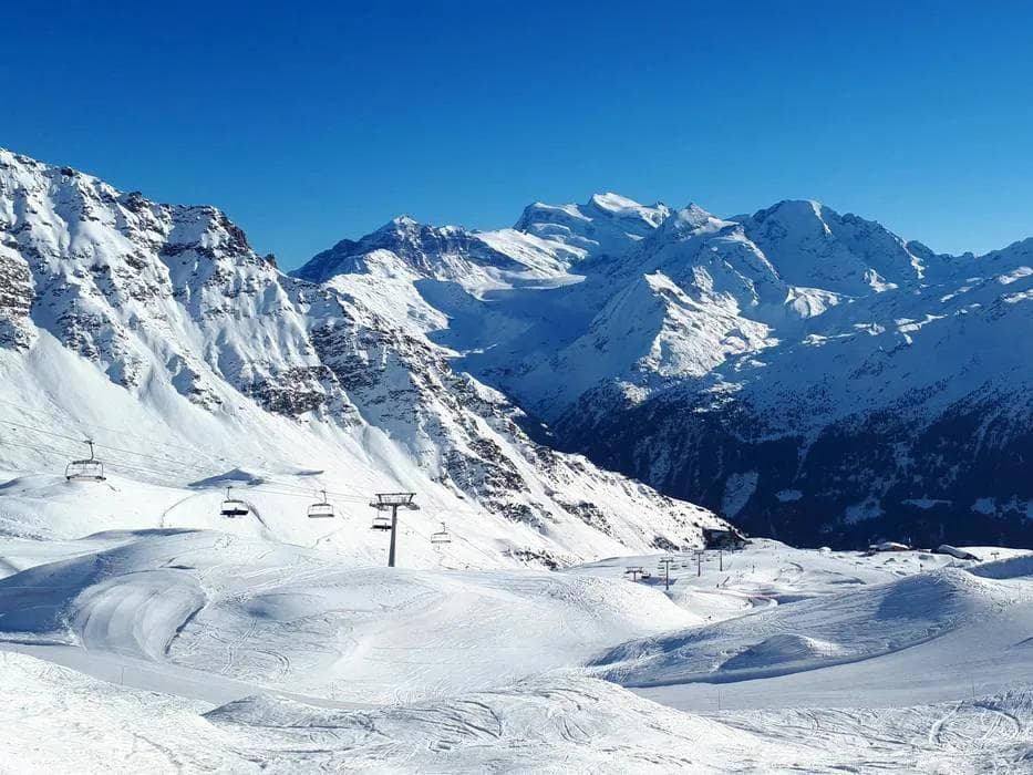 Verbier in the swiss alps