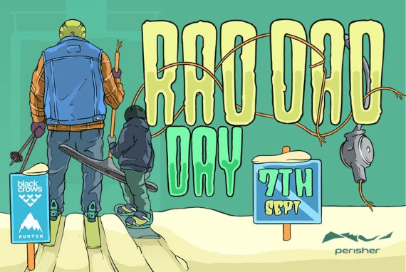 Perishers RAD DAD’s DAY.