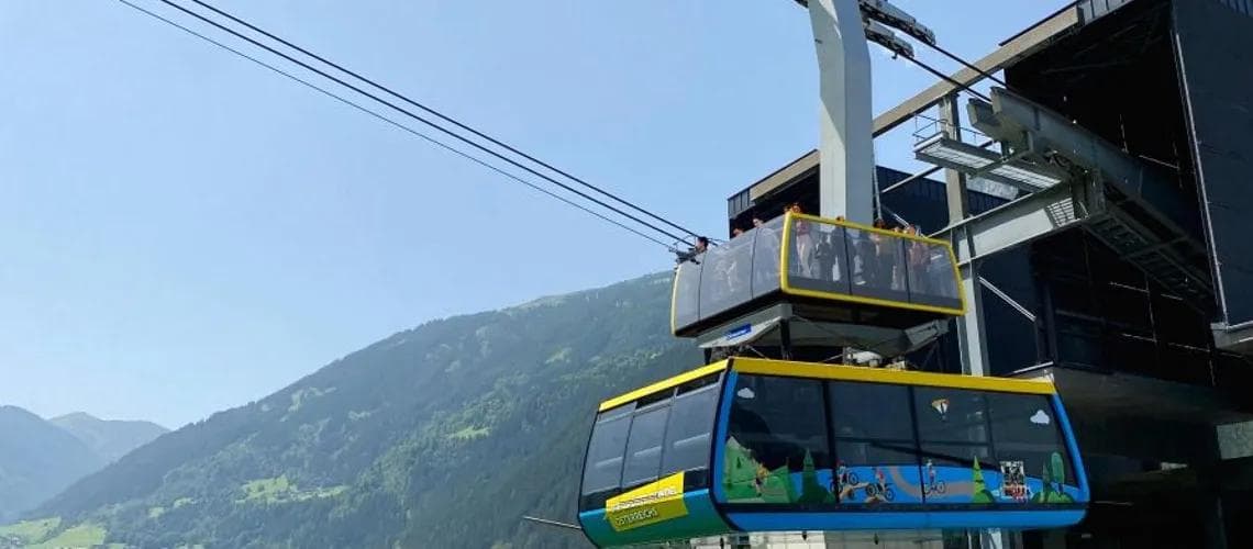 Mayrhofen: New SkyRide Ahorn Opens