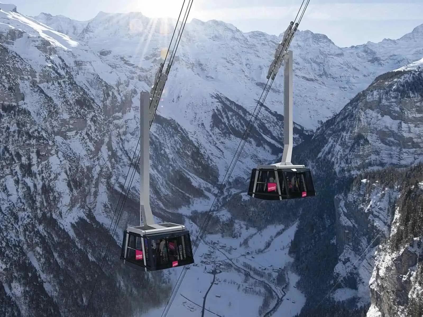 World's Steepest Cable Car Unveiled at Switzerland's Schilthorn Resort
