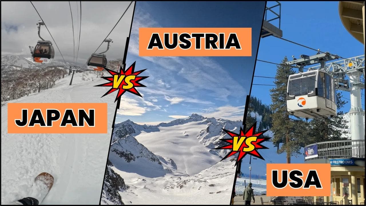 Global Ski Industry Rankings: Nine Countries Control 366 Million Annual Visits