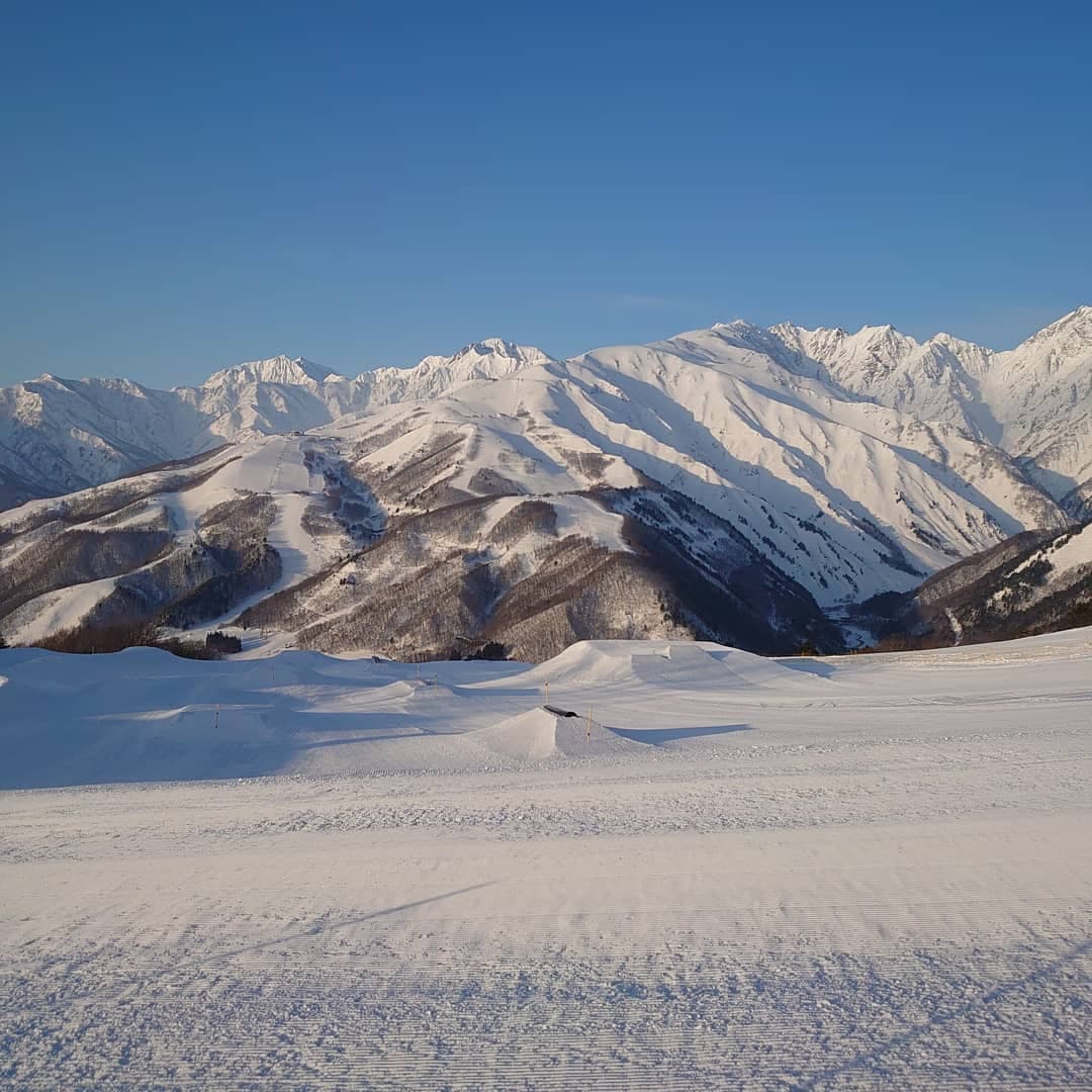 The insane terrain available at Hakuba Valley in Japan.