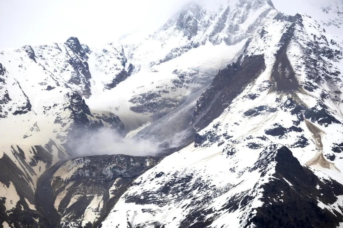 Swiss Village Devastated by Massive Glacier Collapse