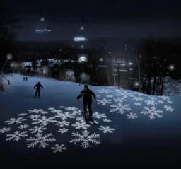 Ski Montcalm Adding Night Operations With Light Shows and Projections