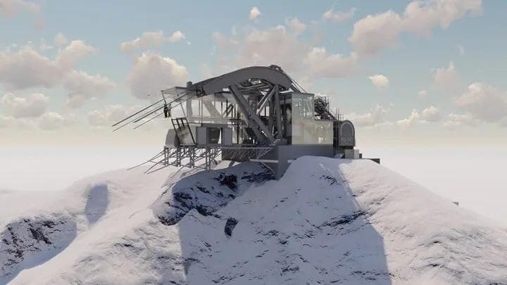 The new exterior design of the Kircliff observatory.
