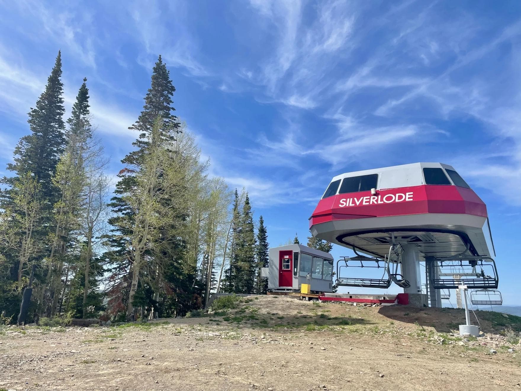 The summit of the Silverlode Lift at Park City