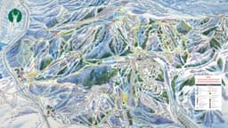 The newly updated Deer Valley trail map.