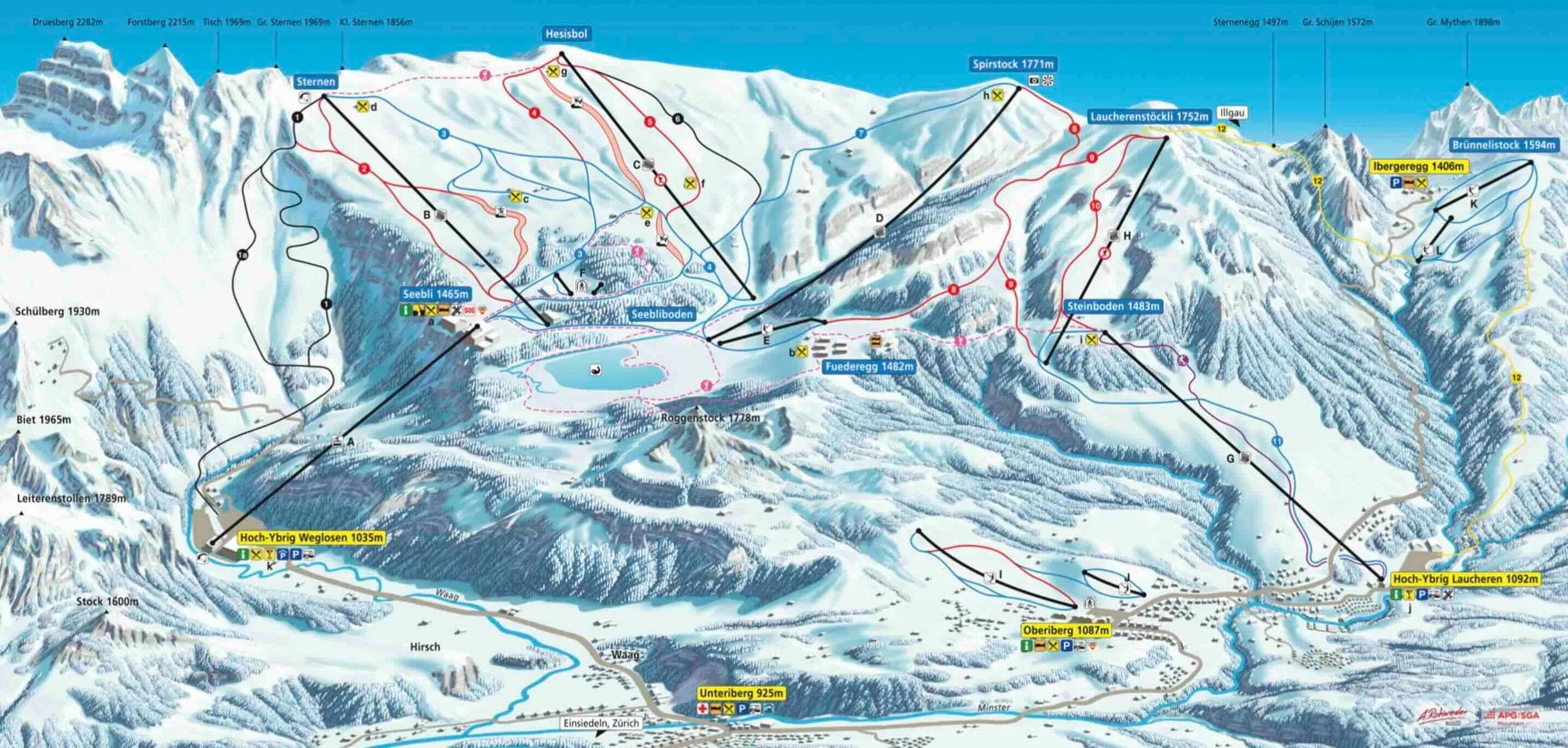 Swiss Ski Area Is Building The World’s First TRI-Line Ropeway