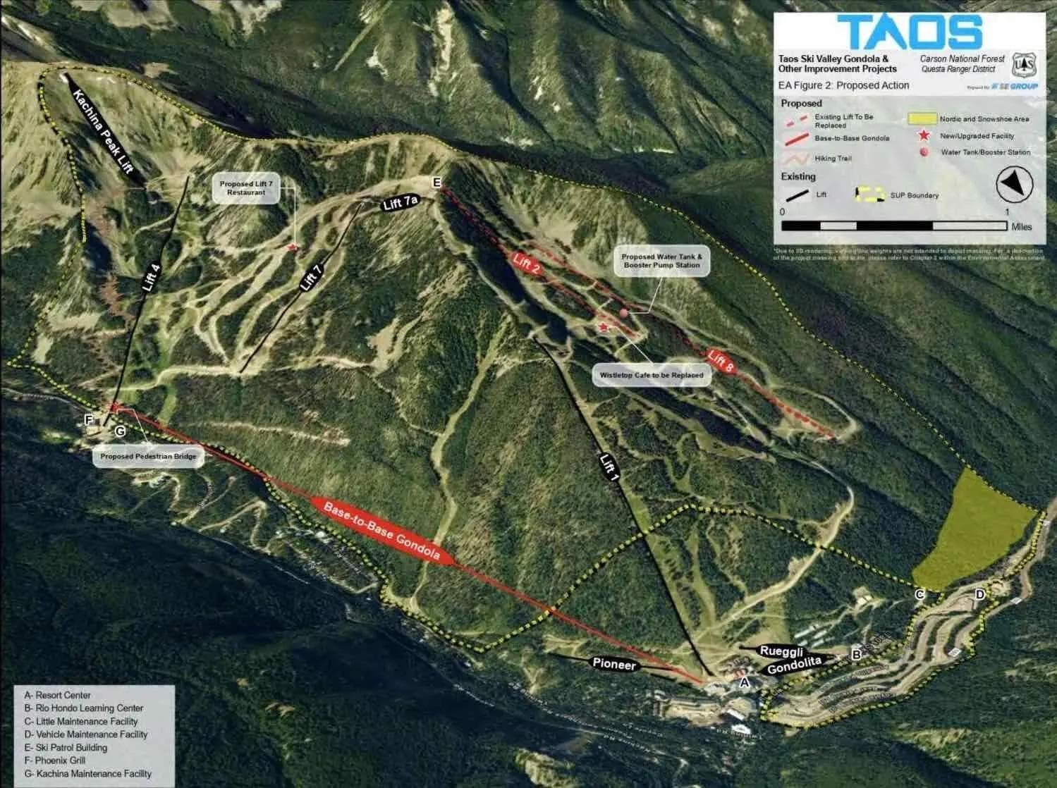 Taos Ski Valley Planning a Base-To-Base Gondola