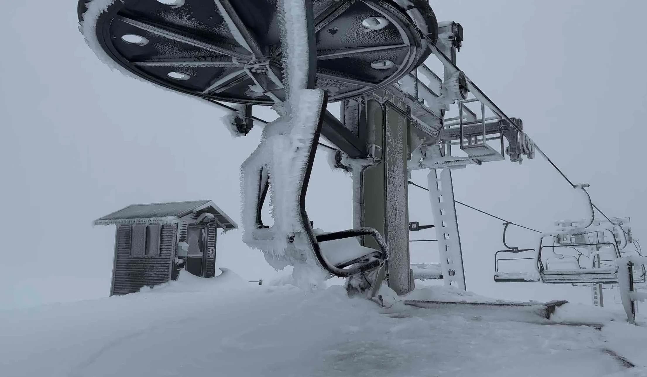 Falls Creek Summit Chair Opens After 45cm Fresh Snow Hits Victorian Alps