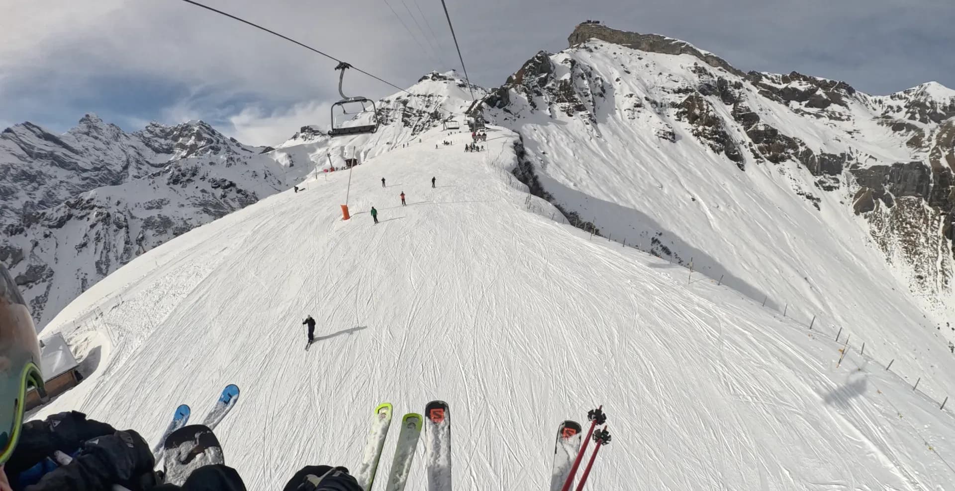 I visited the Schilthorn ski resort in Mürren and it was incredible.