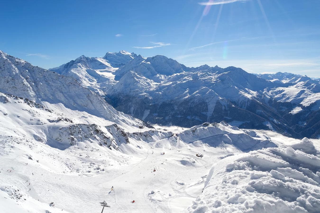 Verbier from high above.