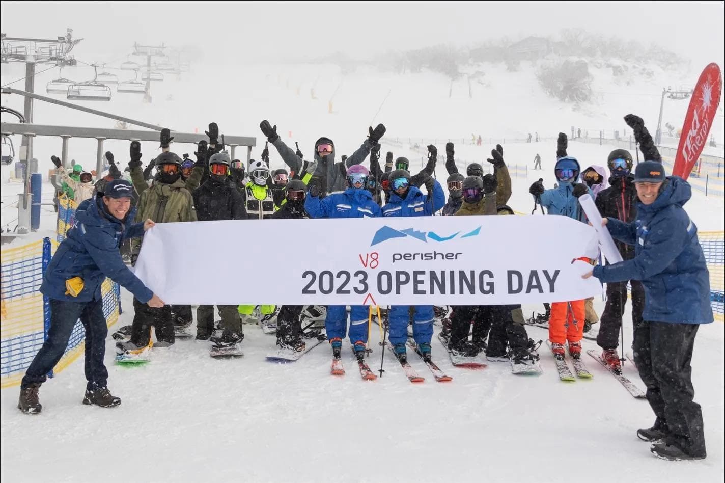 Perisher Finally Opens V8 Lift On Front Valley