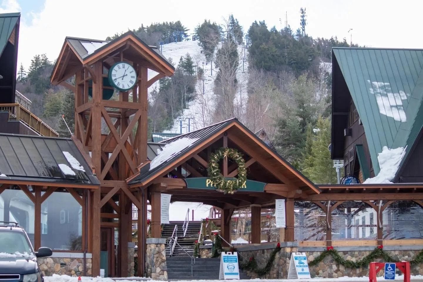 Pats Peak base area