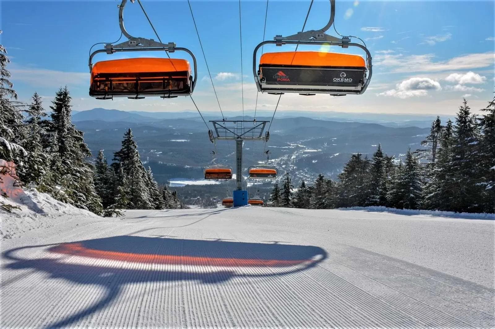 Ski lift and mountain transportation at Okemo
