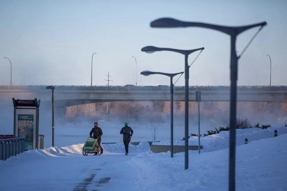 Polar vortex whips Canadian ski resorts with wicked chills