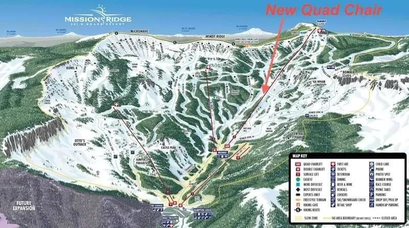 Mission Ridge Trail Map