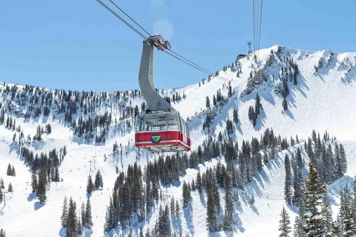 First USA Rooftop Tram Ride Now Open At Snowbird