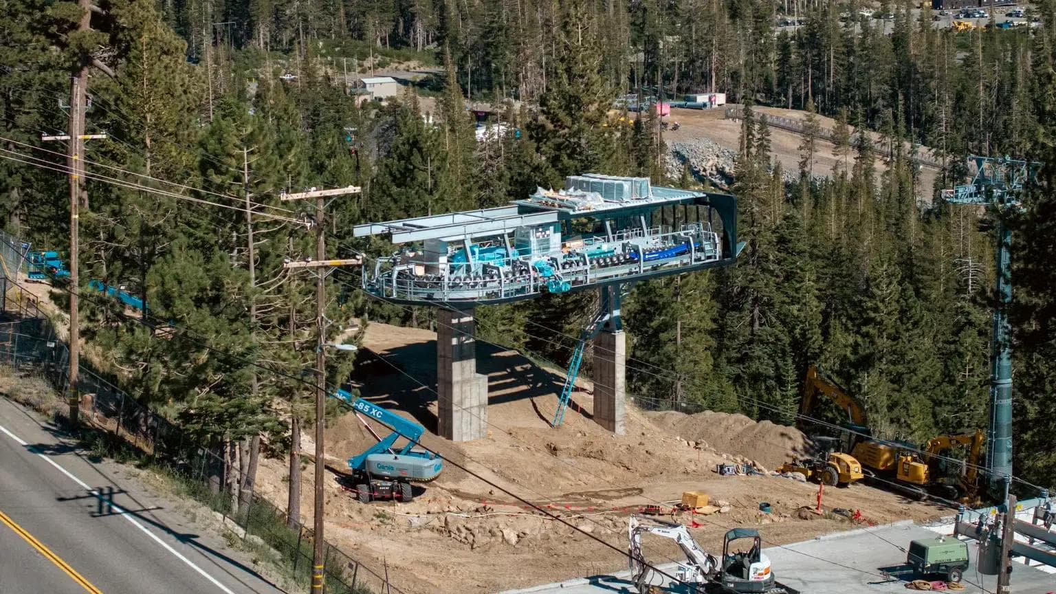 A completely overhauled station where customers will load from the main car park.