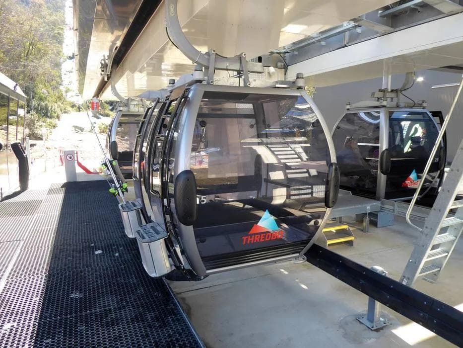 Ski lift and mountain transportation at Thredbo